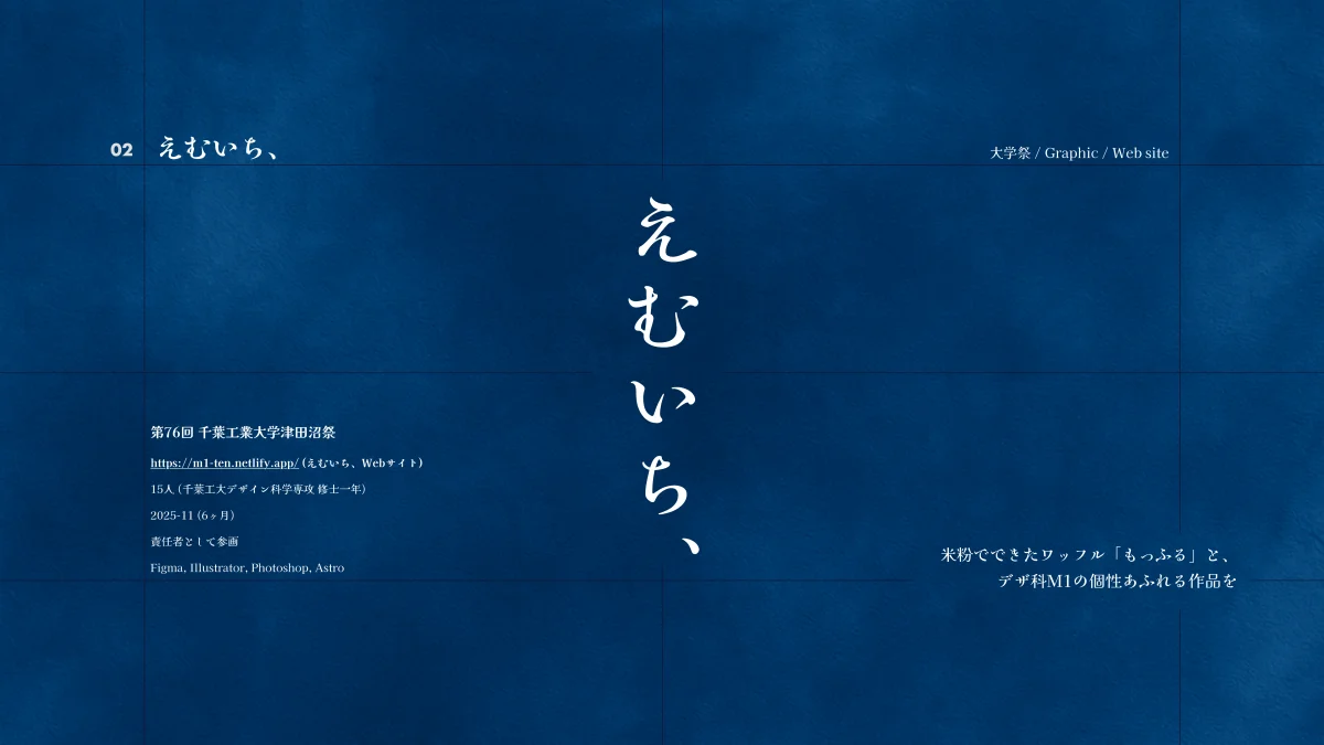 えむいち、 Webサイトのプレビュー画像